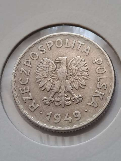 1 złoty 1949 r 1 złoty 1949 r
