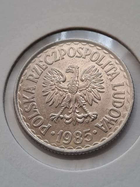 1 złoty 1985 r 1 złoty 1985 r