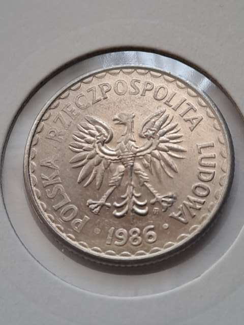 1 złoty 1986 r 1 złoty 1986 r