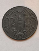WMG 10 Fenigów Duże Cyfry 1920 WMG 10 Fenigów Duże Cyfry 1920