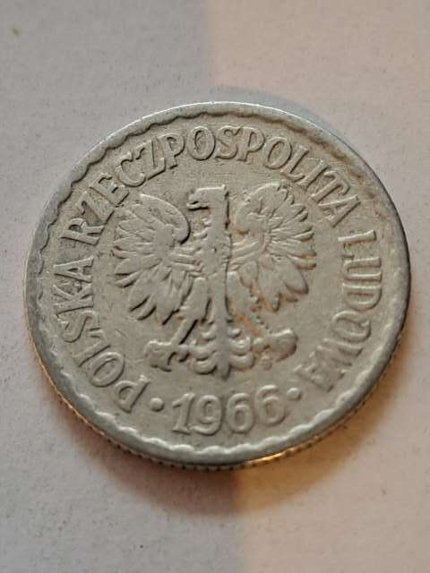 1 złoty 1966 r 1 złoty 1966 r