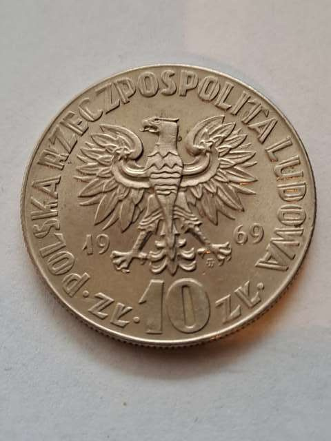 10 zł Mikołaj Kopernik 1969 r 10 zł Mikołaj Kopernik 1969 r