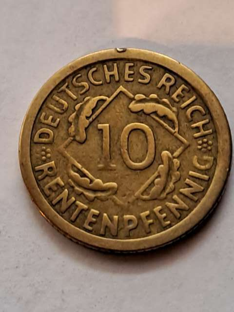 Niemcy 10 Pfenning 1924 r E Niemcy 10 Pfenning 1924 r E