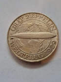 Niemcy 3 Marki Zeppelin 1930 r Litera D Niemcy 3 Marki Zeppelin 1930 r Litera D