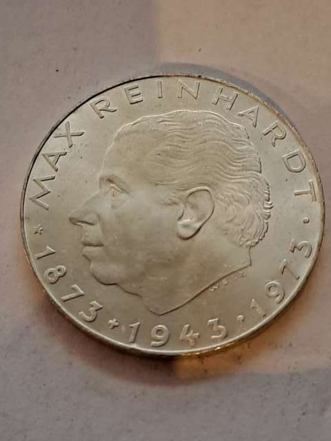 Austria 25 Schilling Reinhardt 1973 r Austria 25 Schilling Reinhardt 1973 r
