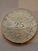 Austria 25 Schilling Reinhardt 1973 r Austria 25 Schilling Reinhardt 1973 r