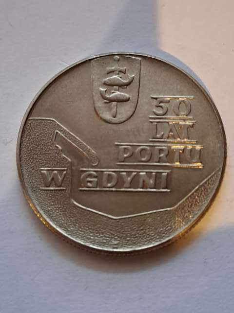 10 zł 50 Lat Portu w Gdyni 1972 r 10 zł 50 Lat Portu w Gdyni 1972 r