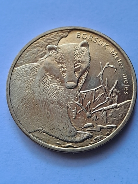 2 zł Borsuk 2011 r 2 zł Borsuk 2011 r