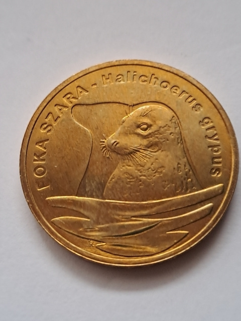 2 zł Foka Szara 2007 r 2 zł Foka Szara 2007 r