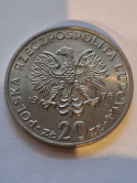 20 zł Marceli Nowotko 1976 r bez znaku 20 zł Marceli Nowotko 1976 r bez znaku
