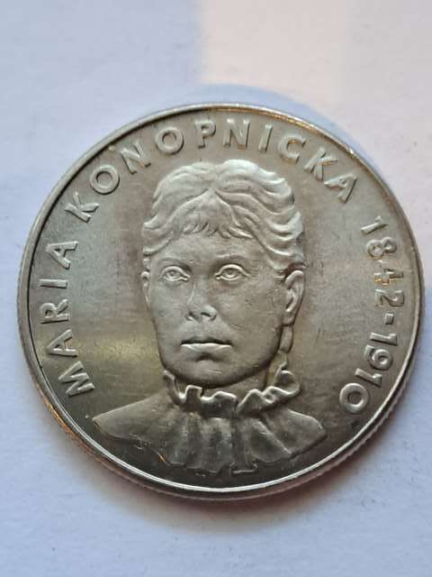 20 zł Maria Konopnicka 1978 r 20 zł Maria Konopnicka 1978 r