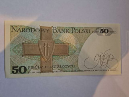 Banknot 50 zł Karol Świerczewski 1988 r seria KH