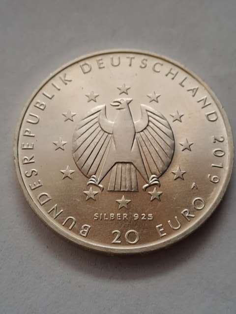Niemcy 20 Euro 100 lat Rzeszy Wejmarskiej r Niemcy 20 Euro 100 lat Rzeszy Wejmarskiej r