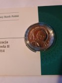 10 zł Jan Paweł II Kanonizacja 2014 rok 10 zł Jan Paweł II Kanonizacja 2014 rok