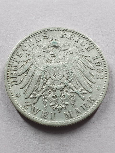 Niemcy 2 Marki Wirtemberg 1902 r Niemcy 2 Marki Wirtemberg 1902 r