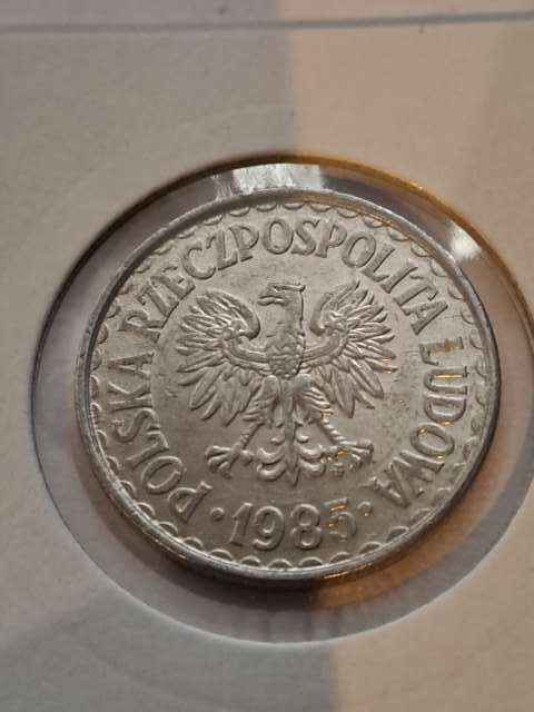 1 złoty 1985 r 1 złoty 1985 r