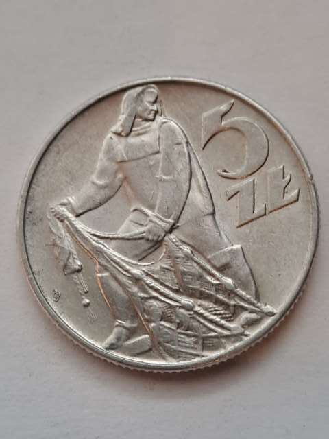 5 zł Rybak 1960 r