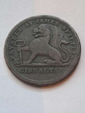 Gibraltar 2 guartos 1818 r Gibraltar 2 guartos 1818 r