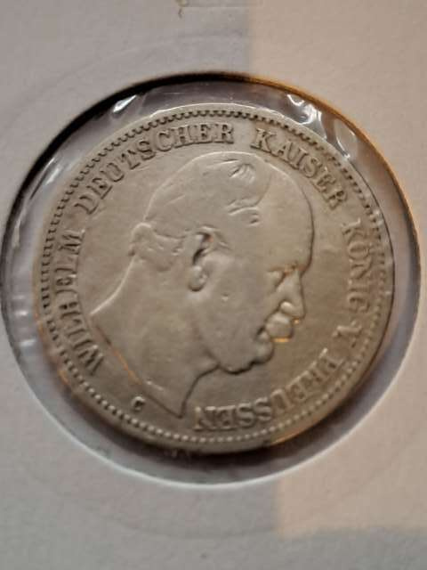 Niemcy 2 Marki Prusy 1876 r