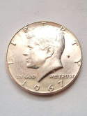 USA 1/2 Dollara Kennedy 1967 r