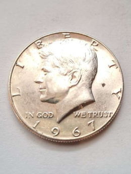 USA 1/2 Dollara Kennedy 1967 r