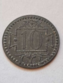 WMG 10 Fenigów Małe Cyfry 1920 r WMG 10 Fenigów Małe Cyfry 1920 r