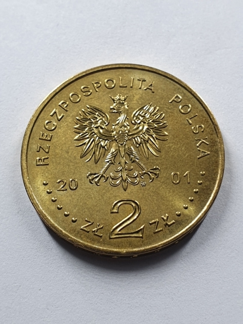 2 zł Michał Siedlecki 2001 r 2 zł Michał Siedlecki 2001 r