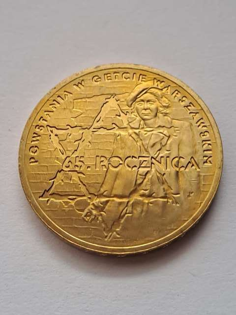 2 zł Powstanie w Getcie Warszawskim 2008 r