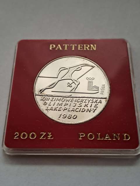 200 zł Lake Placid 1980 r próba