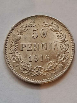 Finlandia 50 Pennia 1916 r