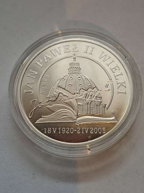 Medal Jan Paweł II Wielki 2005 r Medal Jan Paweł II Wielki 2005 r