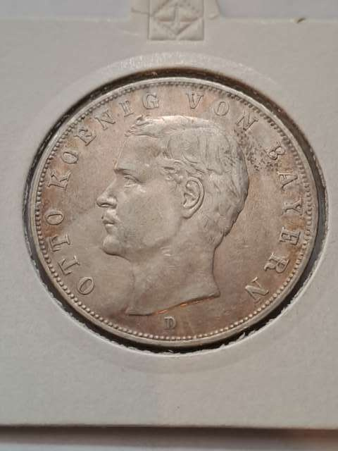 Niemcy 3 Marki Otto von Bayern 1909 r