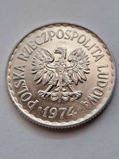 1 złoty 1974 r 1 złoty 1974 r