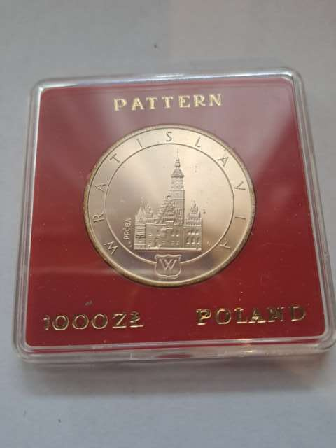1000 zł Wratislavia 1987 r 1000 zł Wratislavia 1987 r