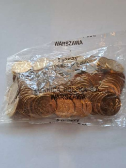 5 Groszy 2011 r worek 100 szt