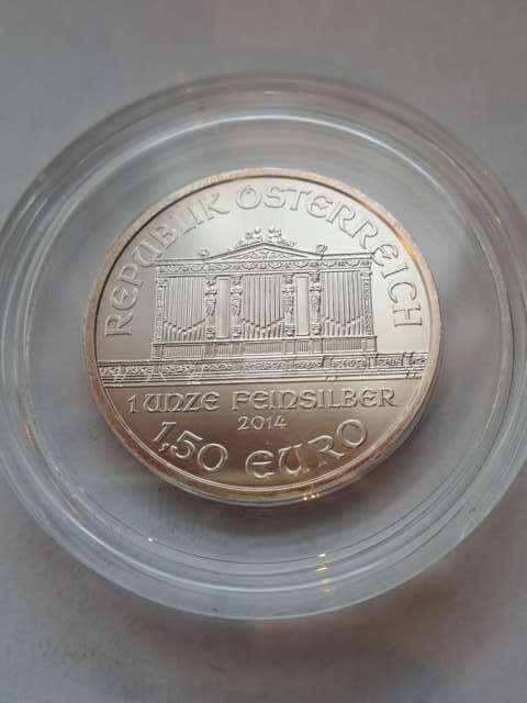 Austria 1,5 euru Filharmonik 2014 r Austria 1,5 euru Filharmonik 2014 r