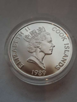 Cook Islands 50 Dolarów Magelan 1989 r
