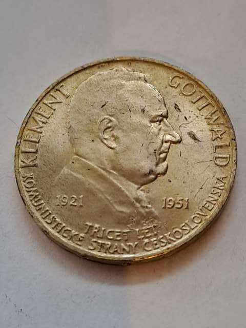 Czechosłowacja 100 Koron 1951 r Czechosłowacja 100 Koron 1951 r