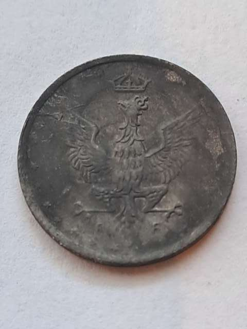 Królestwo Polskie 5 Fenigów 1918 r Królestwo Polskie 5 Fenigów 1918 r