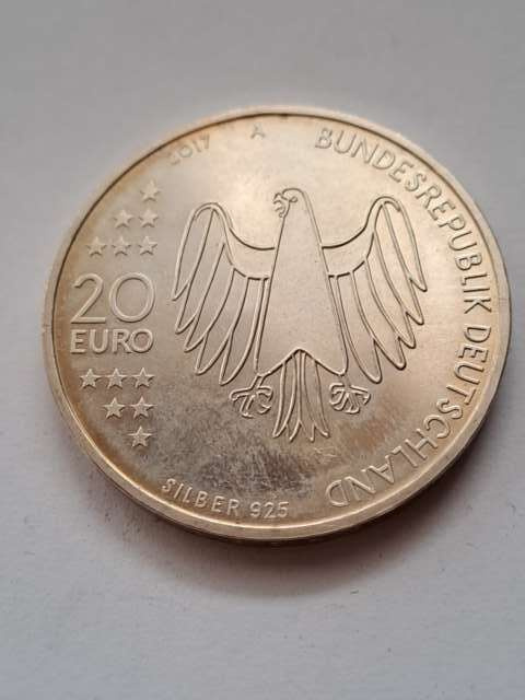 Niemcy 20 Euro Reformacja 2017 r Niemcy 20 Euro Reformacja 2017 r