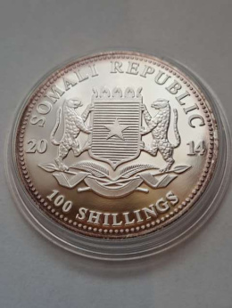 Somalia 100 Shillings 2014 r