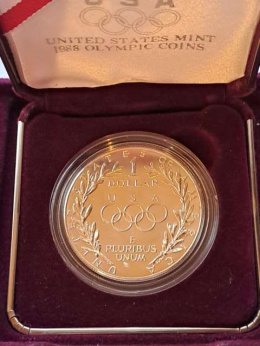 USA Dollar Olimpiada Seul 1988 r D