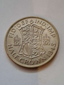Wielka Brytania 1/2 Crown Jerzy VI 1945 r Wielka Brytania 1/2 Crown Jerzy VI 1945 r