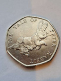 Wielka Brytania 50 pence 2017 r