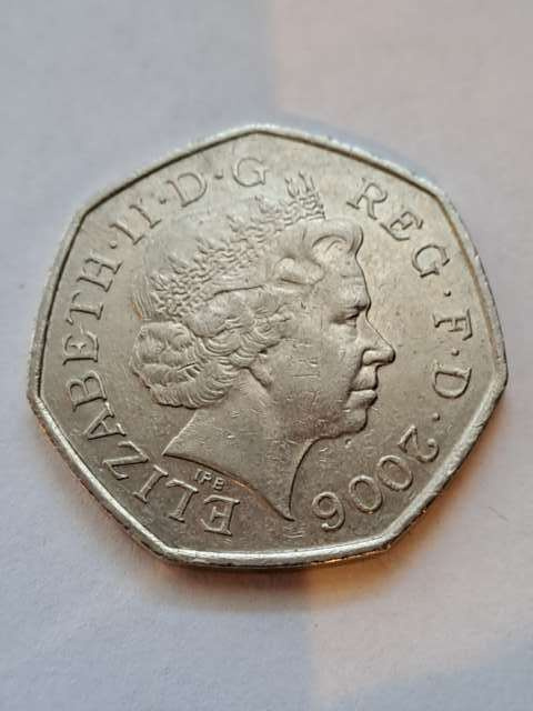 Wielka Brytania 50 pence 2006 r Wielka Brytania 50 pence 2006 r
