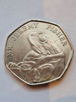 Wielka Brytania 50 pence 2017 r