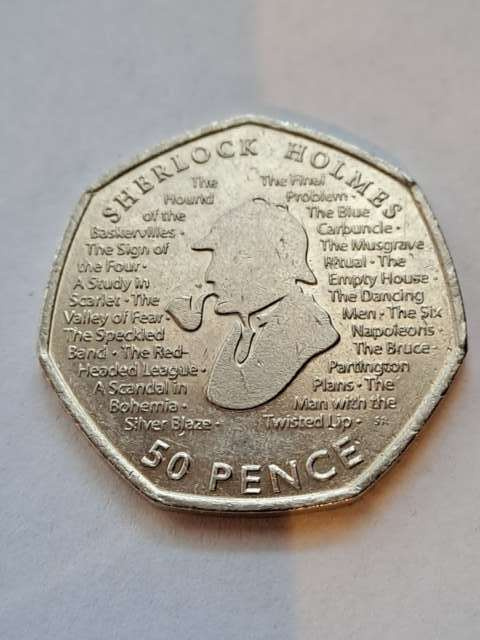 Wielka Brytania 50 pence 2019 r