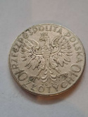 10 zł Głowa Kobiety 1932 r znak 10 zł Głowa Kobiety 1932 r znak