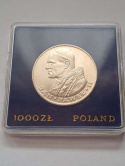 1000 zł Jan Paweł II 1982 r 1000 zł Jan Paweł II 1982 r