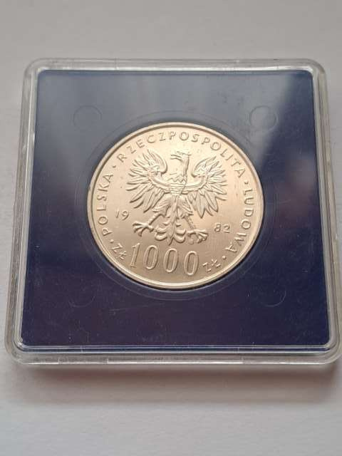 1000 zł Jan Paweł II 1982 r 1000 zł Jan Paweł II 1982 r